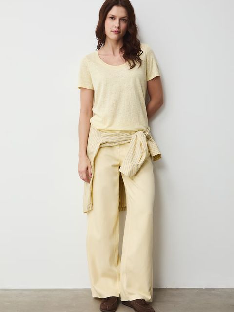 Medicine T-shirt damski lniany - zdjęcie produktu nr 2