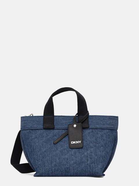 Dkny torebka jeansowa kolor niebieski R52AVJ49 - zdjęcie produktu nr 1