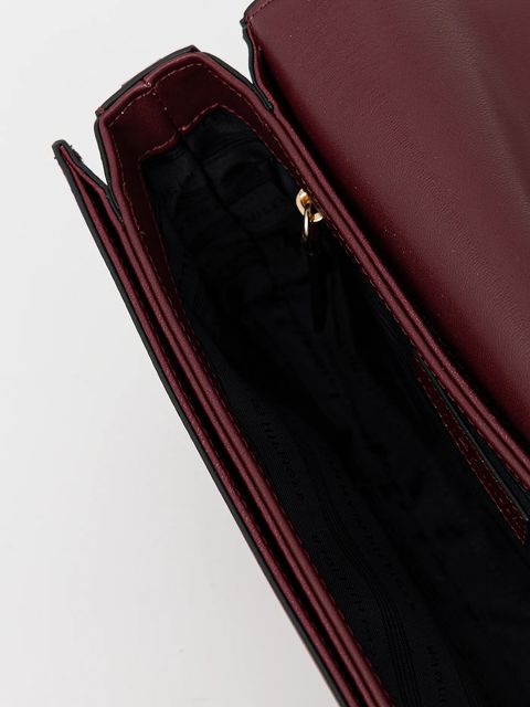 Tommy Hilfiger torebka kolor bordowy AW0AW17723