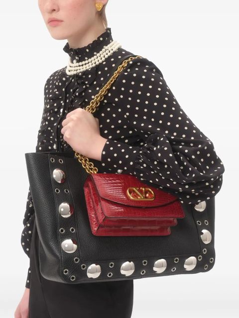 Valentino Garavani Plusdepois-print shirt - Black