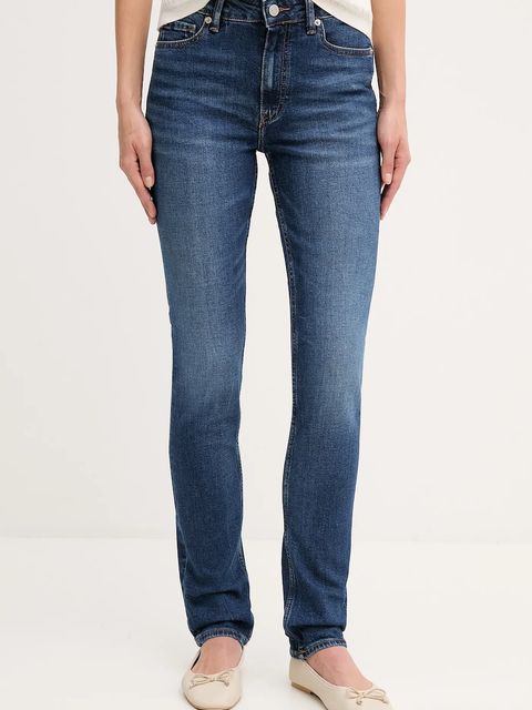 Tommy Hilfiger jeansy damskie kolor granatowy WW0WW45684 - zdjęcie produktu nr 1