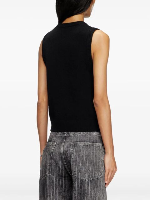 Diesel M-argarin knitted top - Black