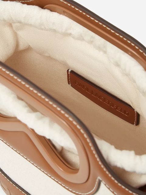 Karl Lagerfeld torebka kolor beżowy A2W30215