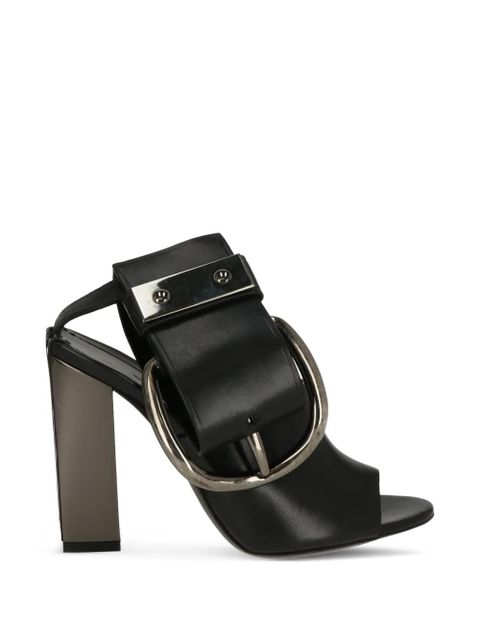 TOM FORD buckle-detail leather sandals - Black - zdjęcie produktu nr 1