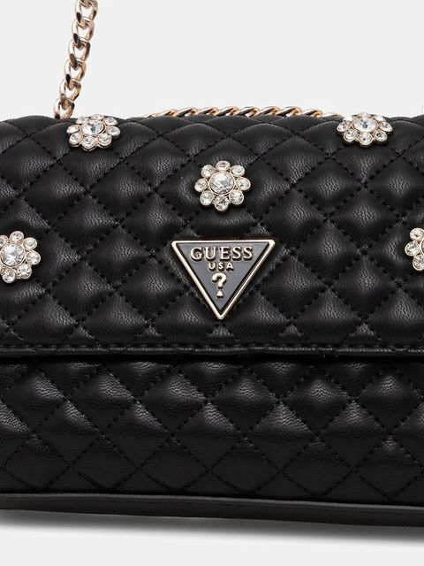 Guess torebka EVERLEE kolor czarny HWEG86 79780