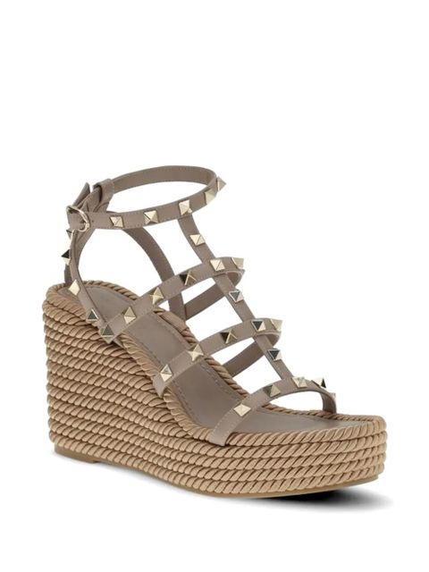 Valentino Garavani Rockstud wedge espadrilles - Neutrals - zdjęcie produktu nr 2
