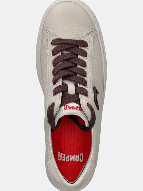 Camper sneakersy skórzane Runner Four damskie kolor beżowy K201855-005