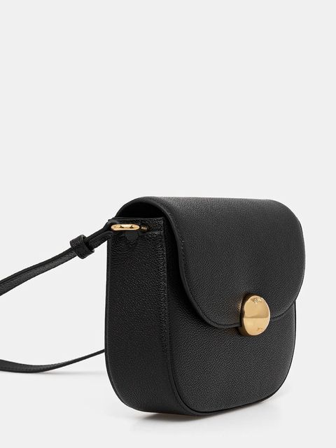 Furla torebka skórzana kolor czarny WB01887.BX3036.O6000 - zdjęcie produktu nr 2