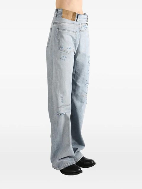 MM6 Maison Margiela distressed jeans - Blue