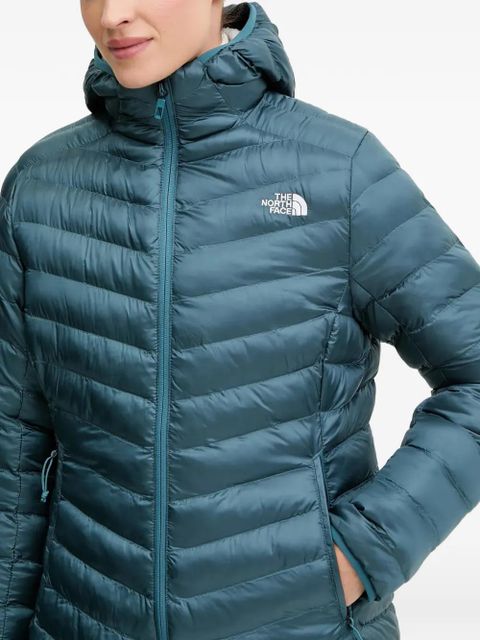 The North Face Huila hooded quilted parka coat - Blue