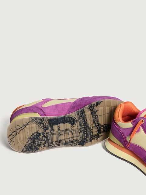 Hoff sneakersy MUMBAI kolor fioletowy 12502016 CITY