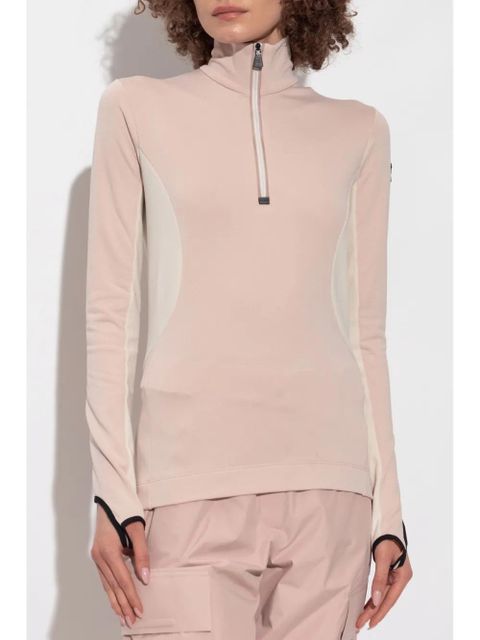 Moncler Grenoble colour-block ski top - Pink