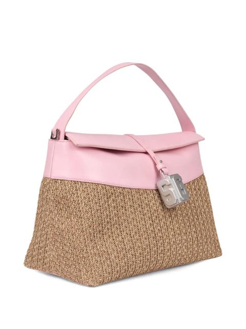 GCDS Mega Comma shoulder bag - Neutrals