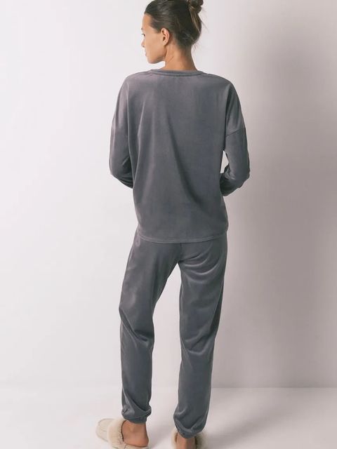 women'secret komplet piżamowy damska kolor szary 3792064 - zdjęcie produktu nr 2