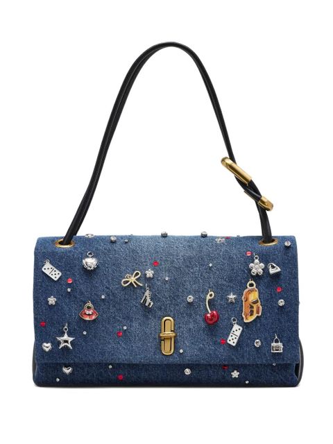 Marc Jacobs large Dual denim shoulder bag - Blue - zdjęcie produktu nr 1