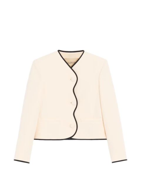 Valentino Garavani Crepe Couture jacket - Neutrals - zdjęcie produktu nr 1