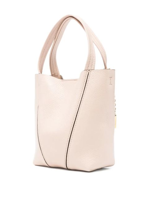 Chloé small Chloé Spin tote bag - Pink - zdjęcie produktu nr 2