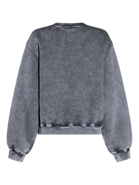 Alexander Wang logo-embroidered sweatshirt - Grey - zdjęcie produktu nr 2