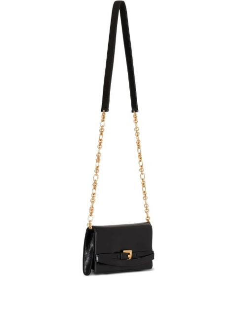 Balmain belt-detail clutch bag - Black - zdjęcie produktu nr 2