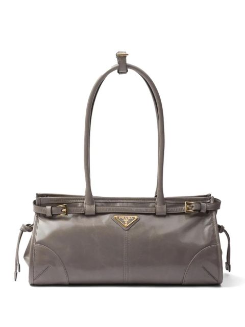 Prada medium Bonnie tote bag - Grey - zdjęcie produktu nr 1