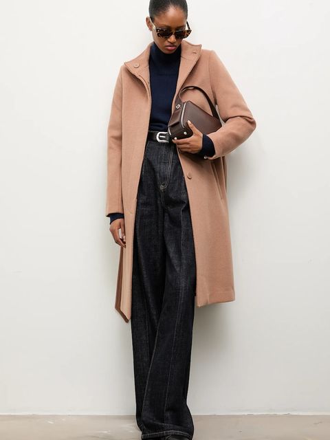 Answear Lab płaszcz wełniany