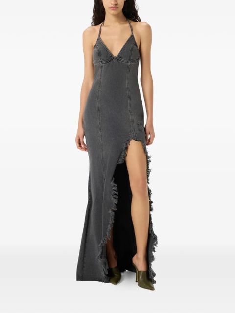 Blumarine denim dress - Grey