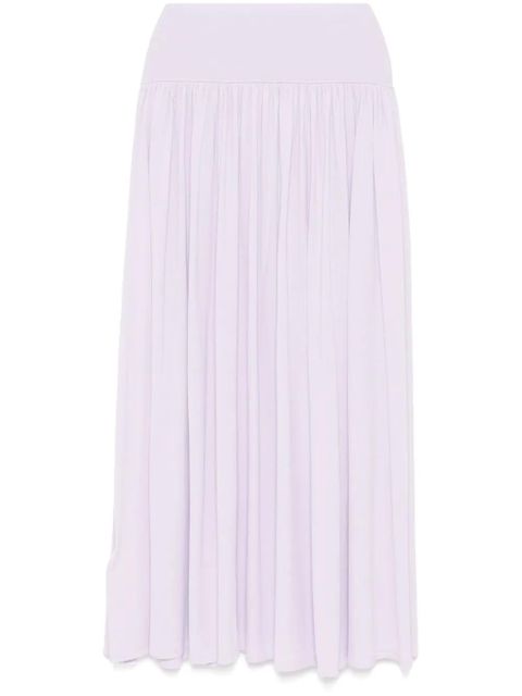ZIMMERMANN illuminate gathered skirt - Purple - zdjęcie produktu nr 1