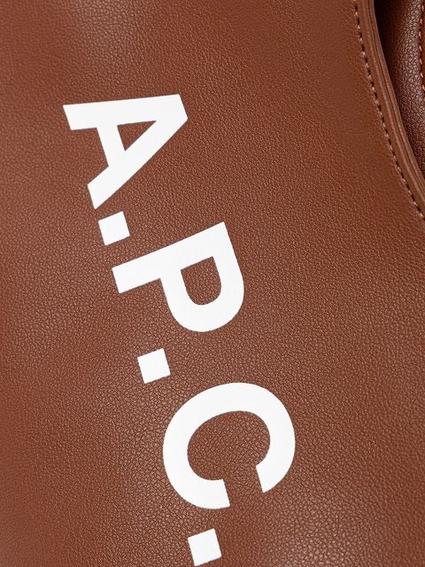 A.P.C. torebka baby ninon shoulder kolor brązowy PUAAT.F67027