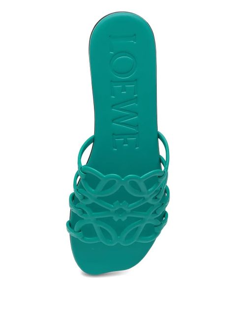 LOEWE Petal Anagram sandals - Green - zdjęcie produktu nr 2