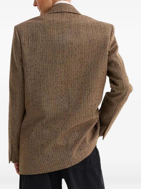 Róhe herringbone double-breasted blazer - Brown - zdjęcie produktu nr 2