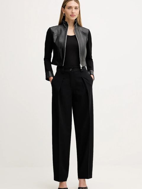 Pinko kurtka kolor czarny przejściowa 105367 Y75K - zdjęcie produktu nr 2