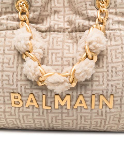 Balmain 1945 tote bag - Neutrals