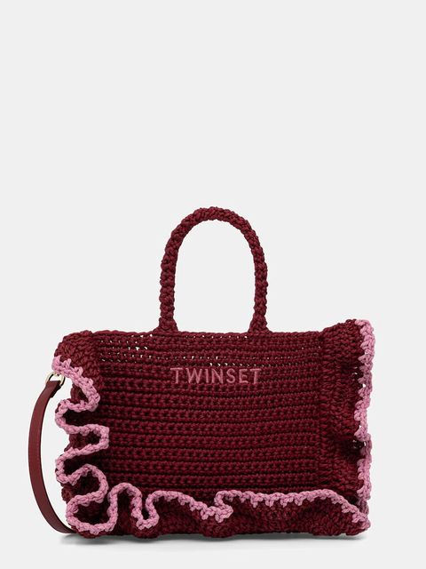 Twinset torebka crossbody damska pleciona - zdjęcie produktu nr 1