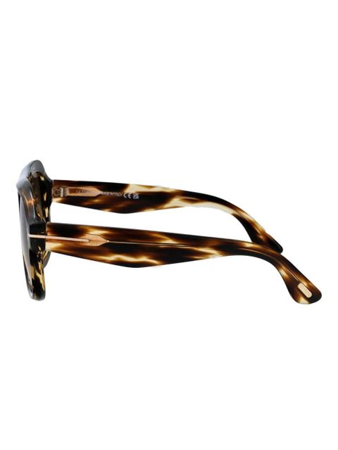 TOM FORD Eyewear round-frame sunglasses - Brown
