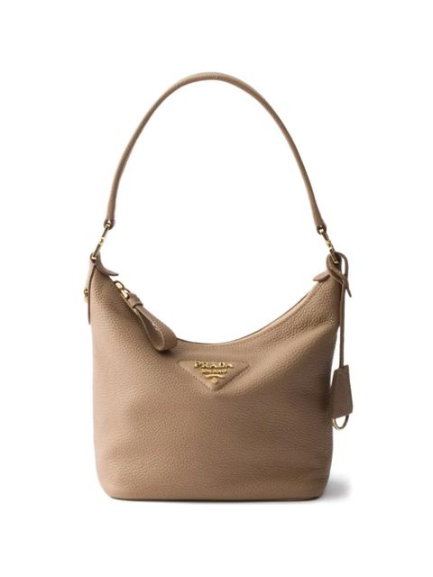 Prada leather shoulder bag - Neutrals - zdjęcie produktu nr 1