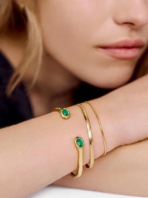 Monica Vinader Odyssey cuff bracelet - Gold - zdjęcie produktu nr 2