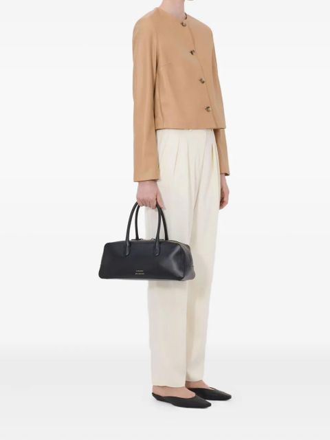 LouLou de Saison Raho button leather jacket - Neutrals