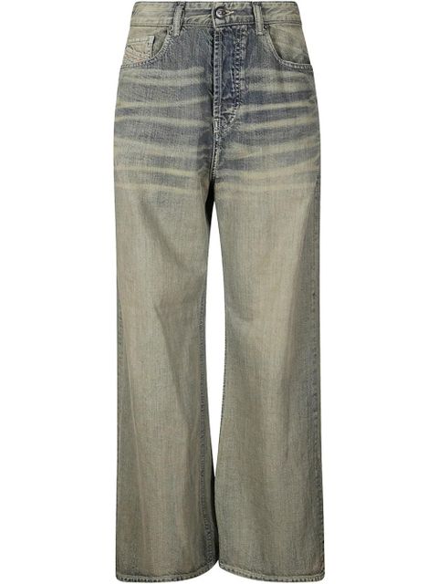 Diesel whiskering-effect jeans - Blue - zdjęcie produktu nr 1