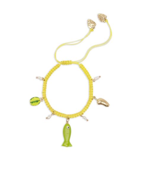 ALEMAIS bijoux charm bracelet - Yellow - zdjęcie produktu nr 1