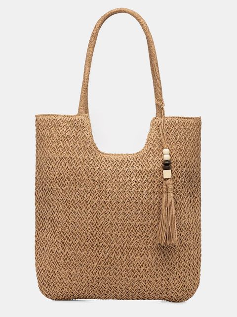 Answear.LAB torba plażowa damska pleciona - zdjęcie produktu nr 1