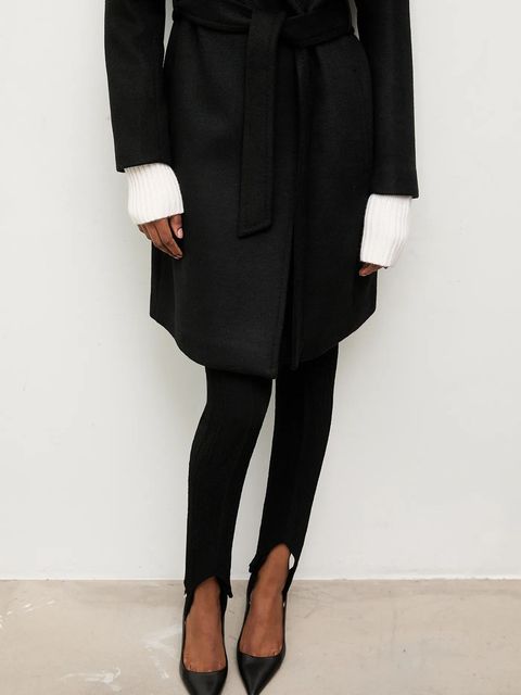 Answear Lab płaszcz wełniany