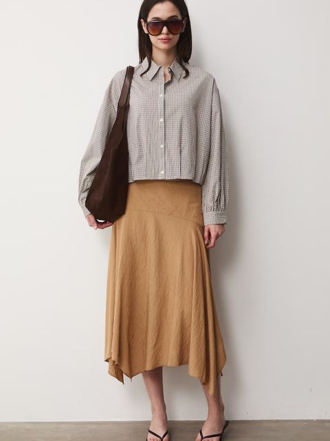 Medicine spódnica asymetryczna z modalem - zdjęcie produktu nr 2