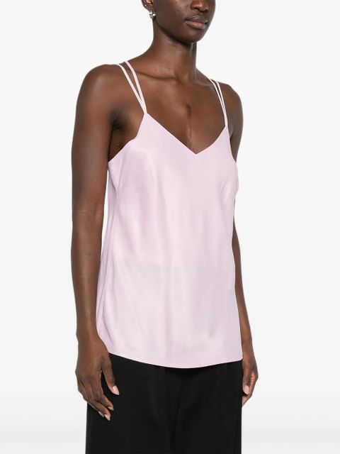 TWINSET crossover-strap tank top - Pink
