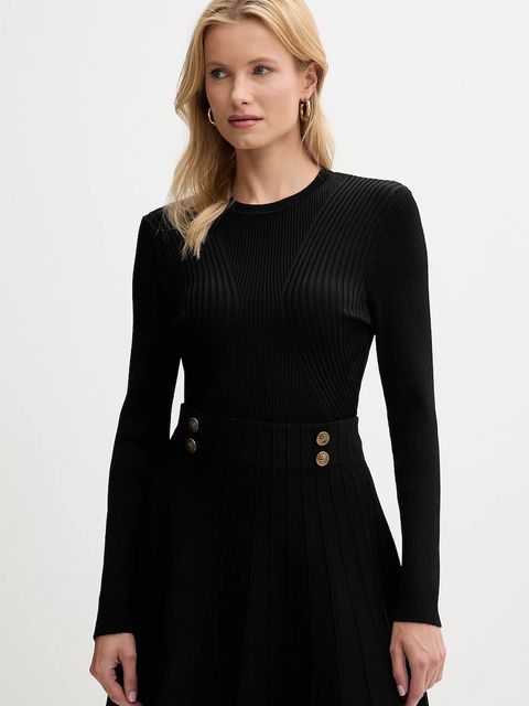 Guess sweter HANNA damski kolor czarny W5YR08 Z0040 - zdjęcie produktu nr 1