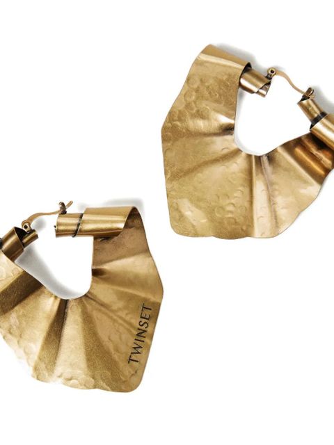 TWINSET Irregular hoop earrings - Gold - zdjęcie produktu nr 2