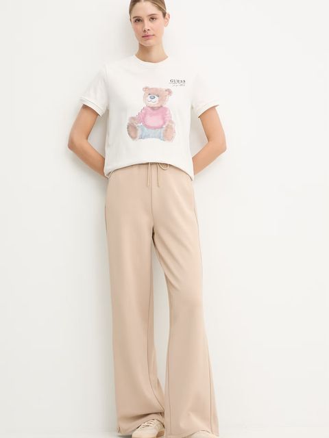 Guess t-shirt bawełniany CARLA - zdjęcie produktu nr 2