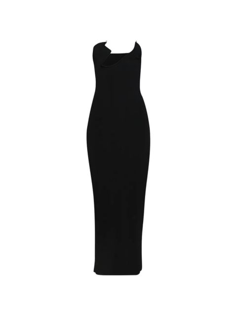 Christopher Esber Odessa Arced Column midi dress - Black - zdjęcie produktu nr 2