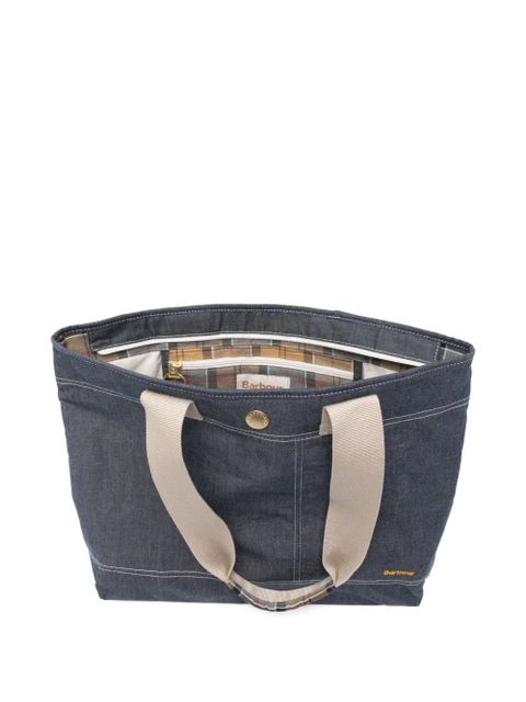 Barbour Mya denim tote bag - Blue