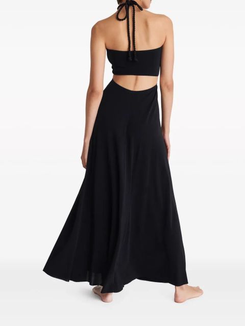 ERES Tina halterneck maxi dress - Black