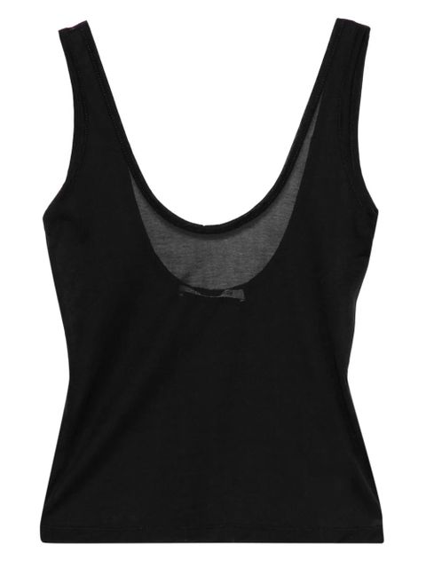 OUR LEGACY scoop-neck tank top - Black